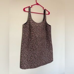 41. H&M Micro-Corduroy Floral Mini Dress